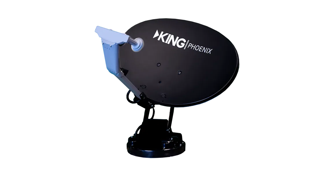 KPD1000 – KING Satellite TV Antenna, Optimized For DISH® Service Roof Mount Stationary Viewing HD Compatible With LMB...